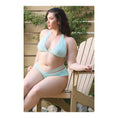 Load image into Gallery viewer, Forget Me Not Bralette & Caged Shortie - 3X/4X (Garment Only - No Box)