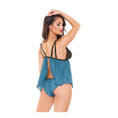 Load image into Gallery viewer, Hunter Ruched Babydoll with Tap Panty - L/XL (Garment Only - No Box)