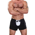 Load image into Gallery viewer, Tuxedo Boxer One Size Black