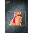 Load image into Gallery viewer, Nylon Spandex Bong Thong Red L/Xl