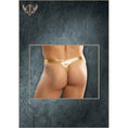 Load image into Gallery viewer, Heavy Metal Bong Thong Gold S/M