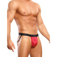Load image into Gallery viewer, Satin Spandex Jock Red L/Xl