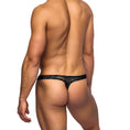 Load image into Gallery viewer, Stretch Lace Bong Thong Black L/Xl