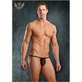 Load image into Gallery viewer, Stretch Lace Posing Strap Black One Size