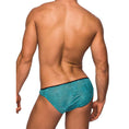 Load image into Gallery viewer, Tranquil Abyss Mini Bikini Seafoam/Blk X-Large