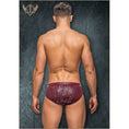 Load image into Gallery viewer, Dazzle Insert Thong Burgundy L/Xl