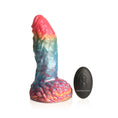 Load image into Gallery viewer, Creature Cocks Rainbow Phoenix Vibrating Dildo