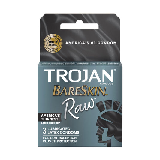 Trojan Bareskin Raw 3Pk