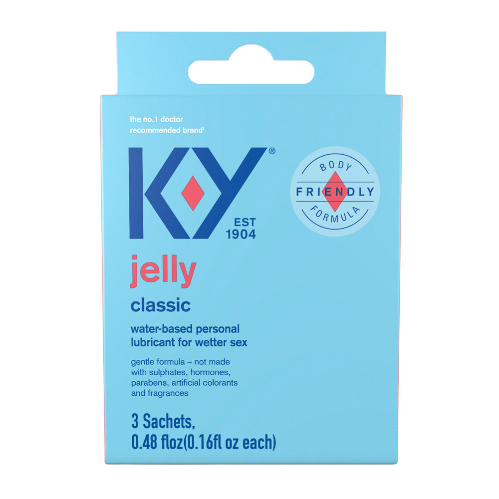 KY Jelly 3Pk Sachet .16 oz.