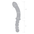 Load image into Gallery viewer, Glas 12.5" Girthy Double Sided Dong With Anal Bead Grip Handle
