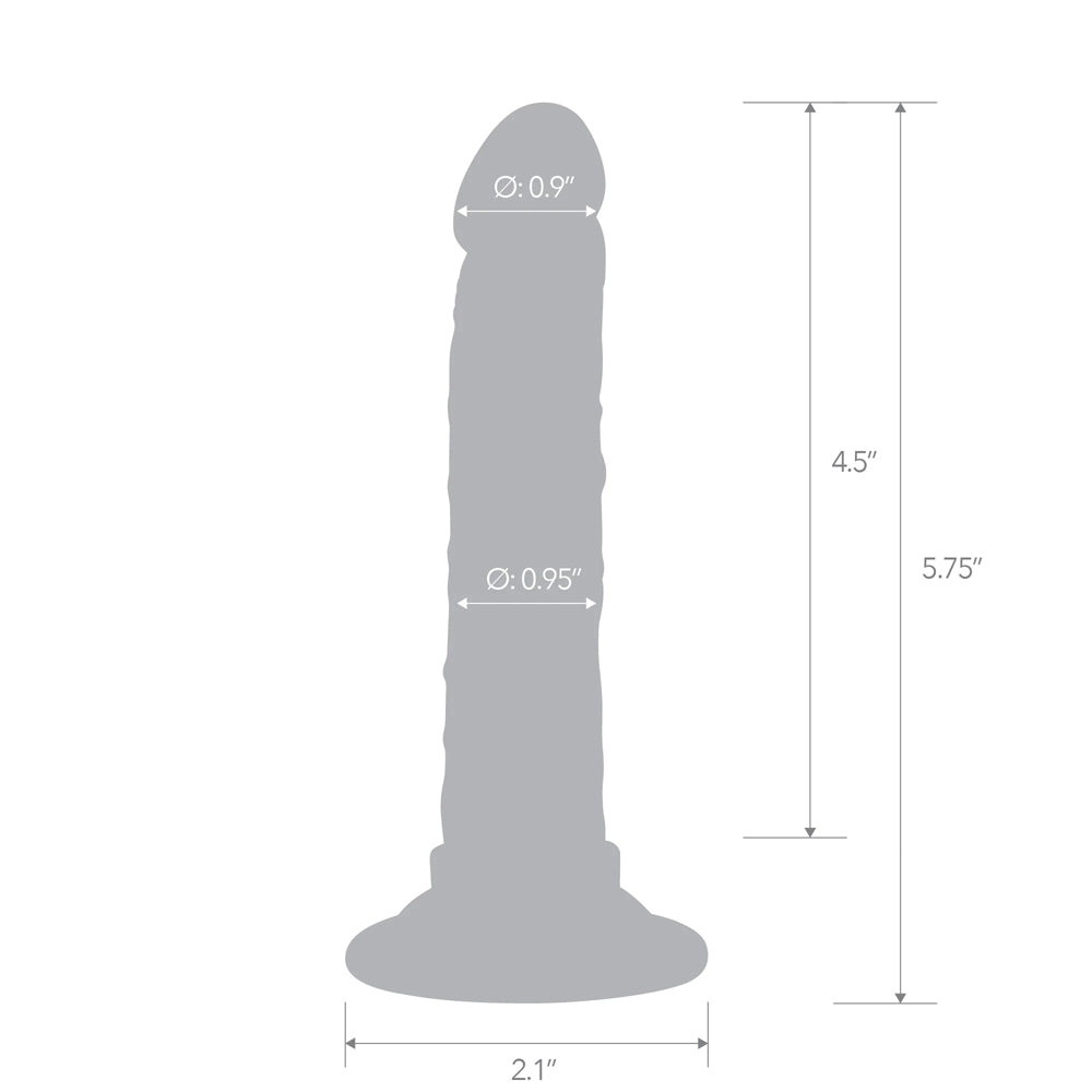 5.75&quot; Suction Cup Anal Dildo