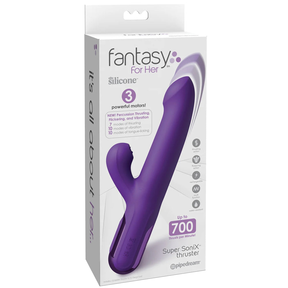 Fantasy For Her Pleasure Sucker Purple