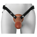 Load image into Gallery viewer, Fantasy X-Tensions Elite 8" Silicone Hollow Strap-On Dual Density Brown
