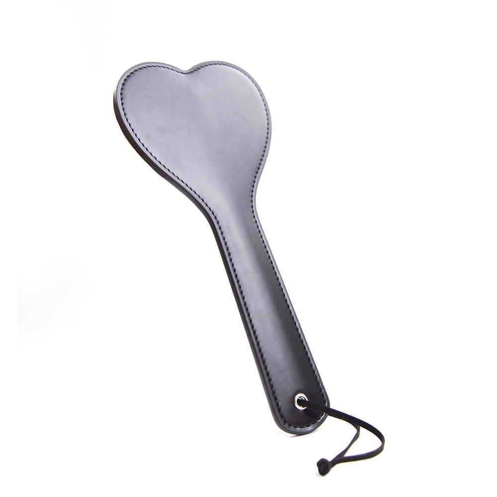 PVC Heart Shaped Paddle Black