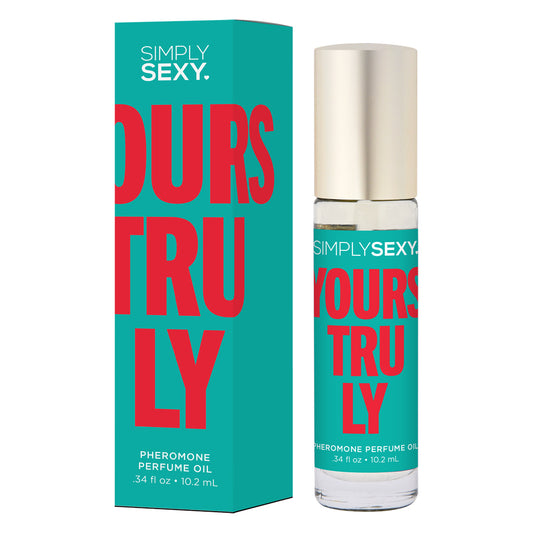 Simply Sexy Pheromone Perfume Oil Roll-On Yours Truly 0.34 oz.
