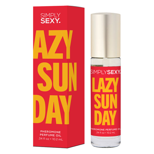 Simply Sexy Pheromone Perfume Oil Roll-On Lazy Sunday 0.34 oz.