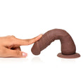 Load image into Gallery viewer, Easy Riders 7" Silicone Dildo Dark
