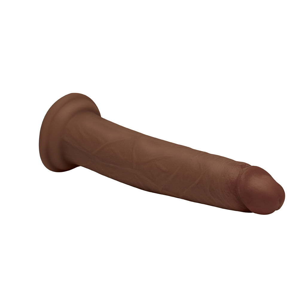 Jock Real Skin 9.5&quot; Silicone Dildo Dark