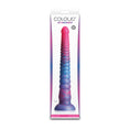 Load image into Gallery viewer, Colours Stacked 12" Dildo Pink/Blue
