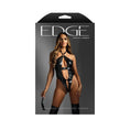 Load image into Gallery viewer, Crotchless Teddy With Mini Flogger S/M
