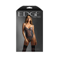 Load image into Gallery viewer, Gartered Bustier & G-String Panty L/Xl
