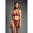 Load image into Gallery viewer, Convertible Bra, Panty & Leash S/M
