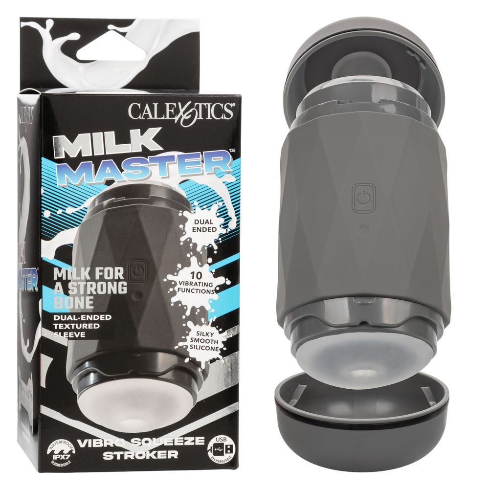 Milk Master Vibro Squeeze Stroker