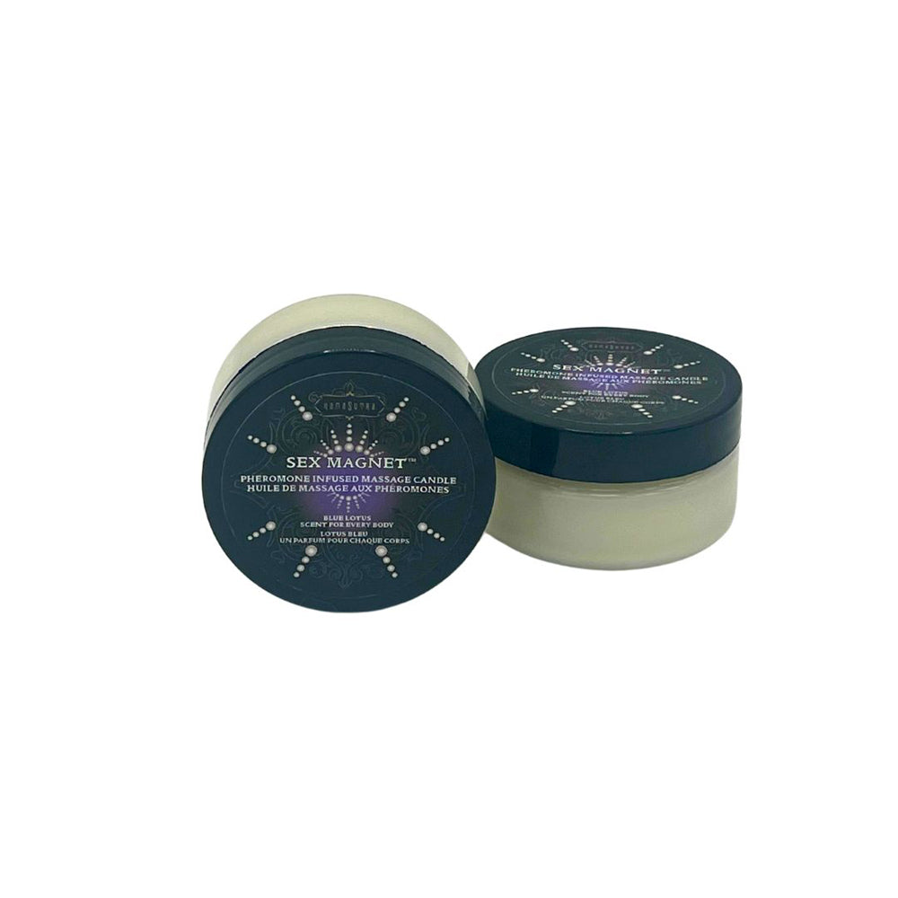 Blue Lotus Sex Magnet Pheromone 1.7 oz. Massage Candle