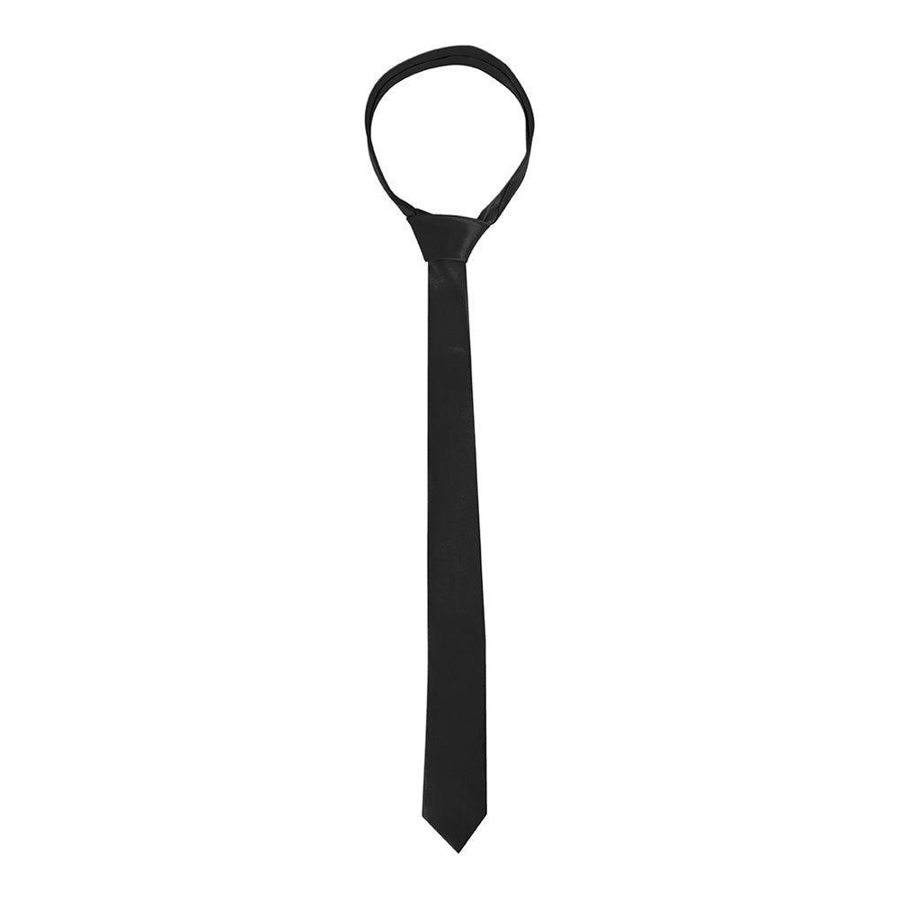 Ouch! Black & White Satin Bondage Tie