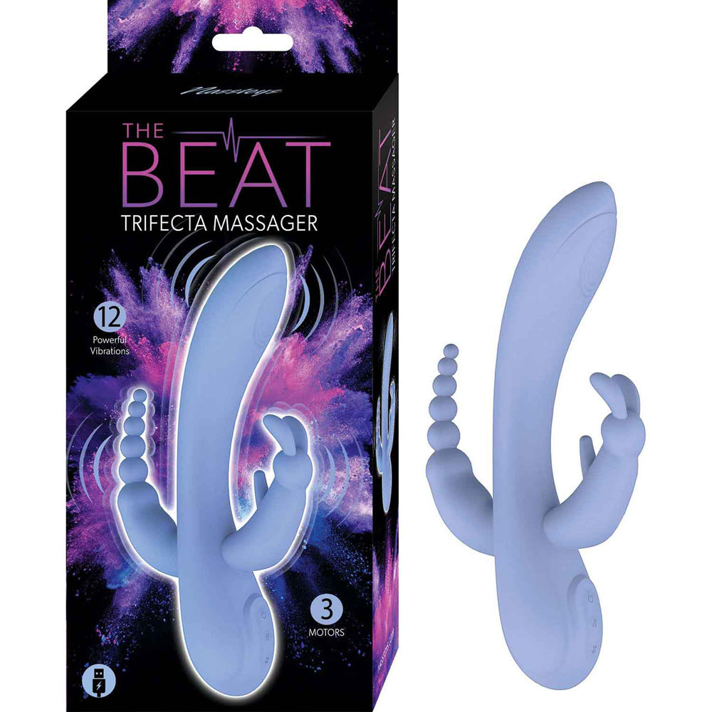 The Beat Trifecta Massager Violet