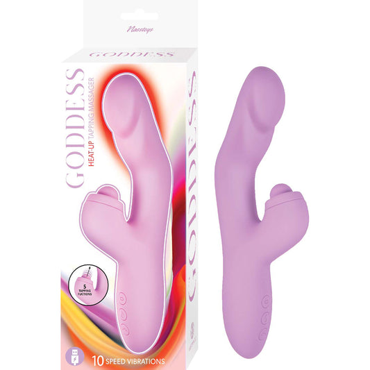 Goddess Heat Up Tapping Massager Lavender