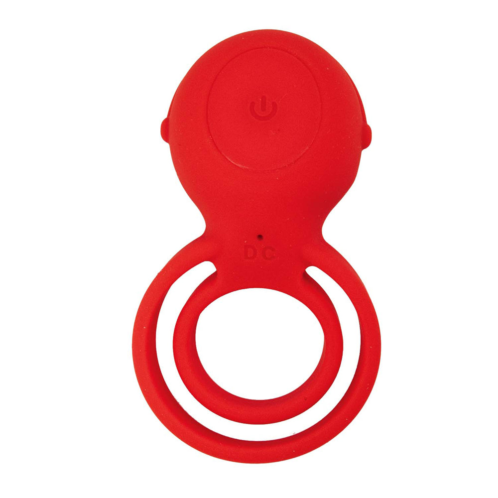 Cockpower Ultimate Vibrating Cockring Red