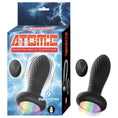 Load image into Gallery viewer, Atomic Thrusting Light-Up Twister Plug Black
