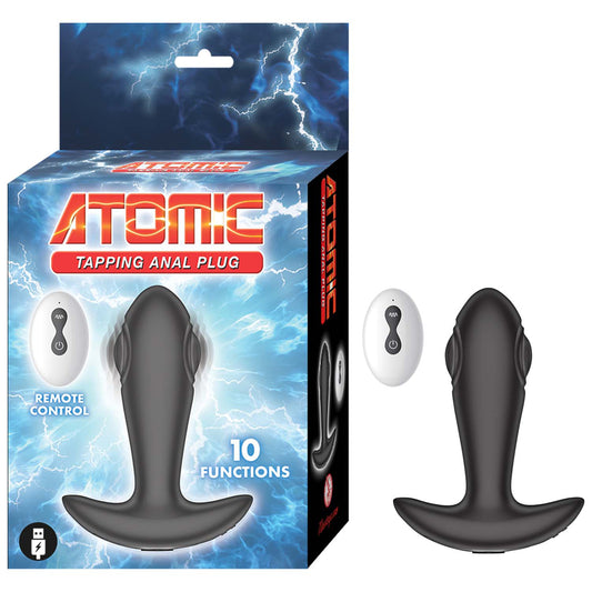 Atomic Tapping Anal Plug Black