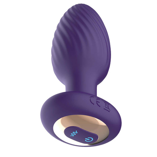 The Royale Rotating Anal Plug Purple