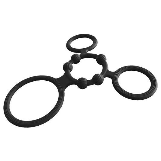 Enhancer Quad Cockring Black