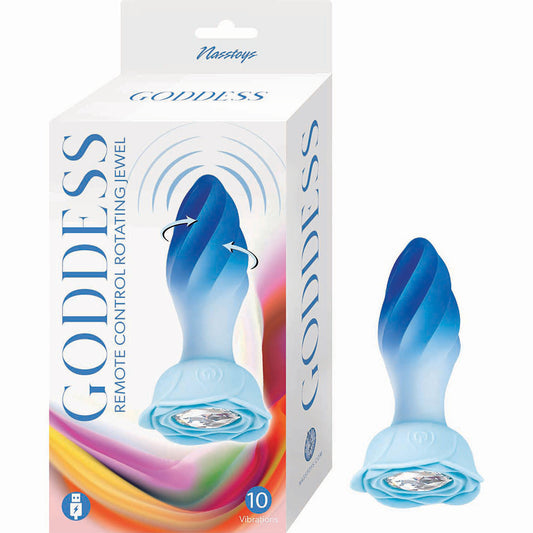 Goddess Remote Control Rotating Jewel Blue