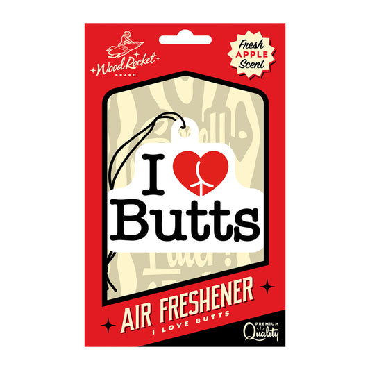 I Love Butts Air Freshener