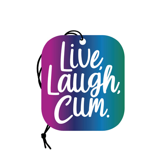 Live Laugh Cum Air Freshener