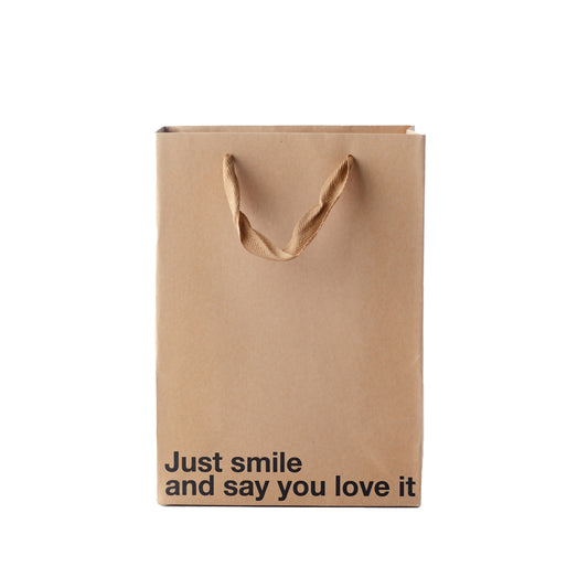 Just Smile And Say You Love It 3-Pack Bag