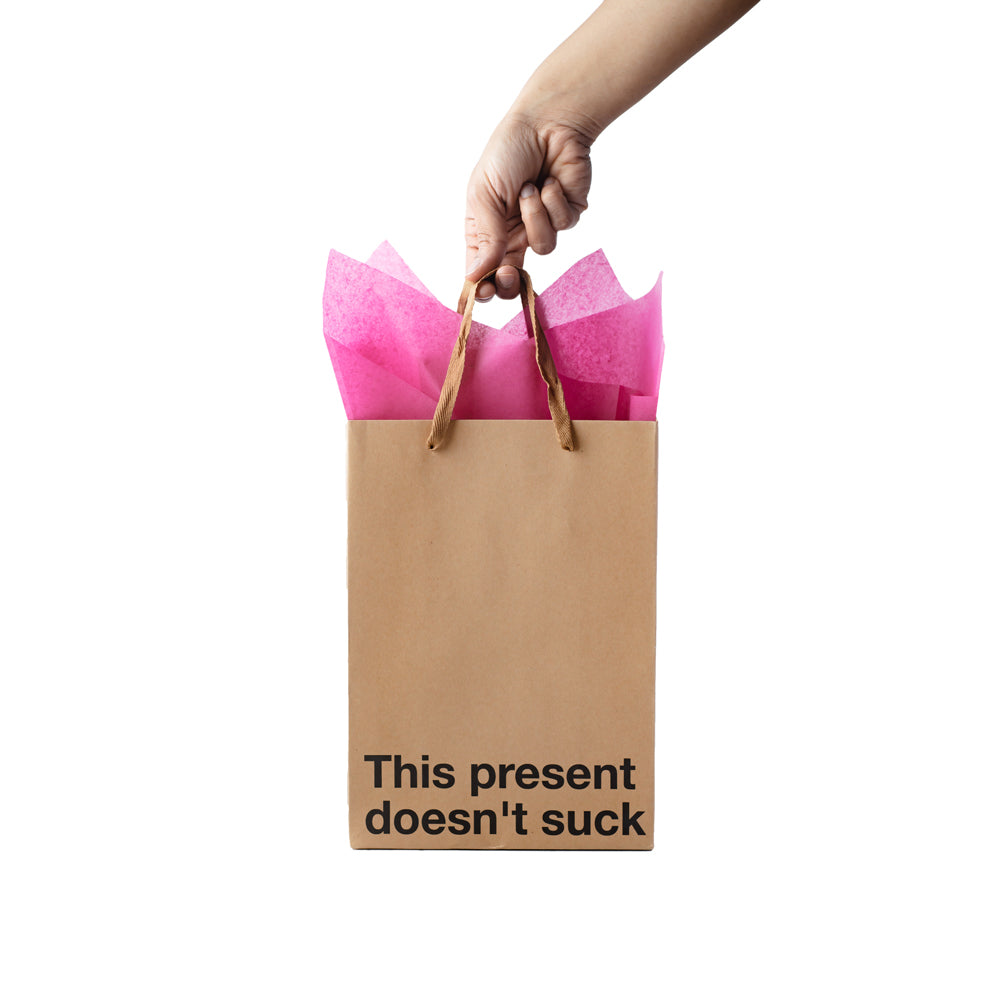 This Present Doesn&#39;t Suck 3-Pack Bag