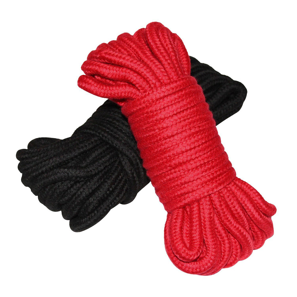 Red & Black 10M 2-Pack Rope Kit