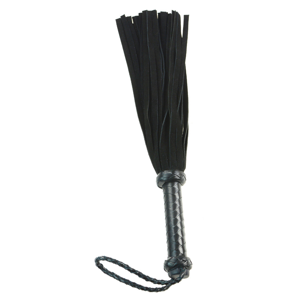 18&quot; Mini 36 Suede Tail Flogger Black