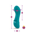 Load image into Gallery viewer, Viben Lalita Mini G-Spot Vibe W/ Pleasure Ridges Ocean
