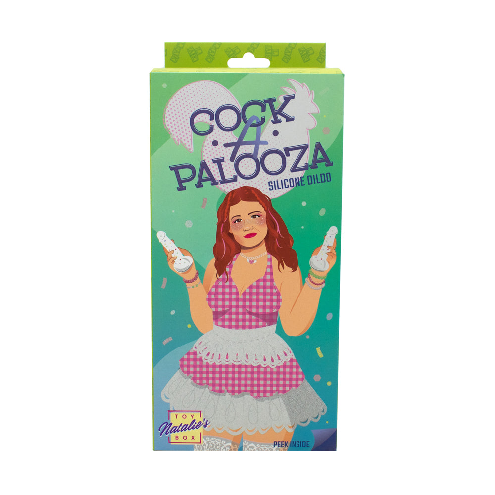 Cock-A-Palooza Confetti Silicone Suction Dildo