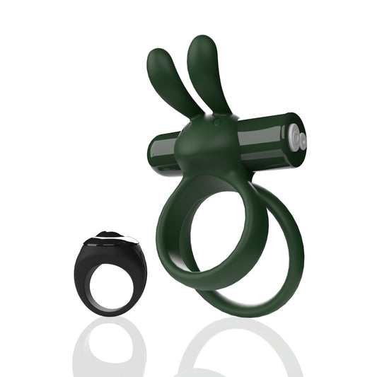 Screaming O Remote Controlled Ohare Xl Vibrating Ring Green
