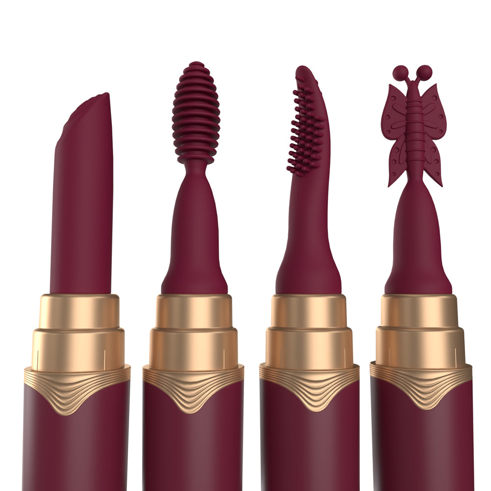 My Secret Premium Rechargeable Vibrating Lipstick Merlot