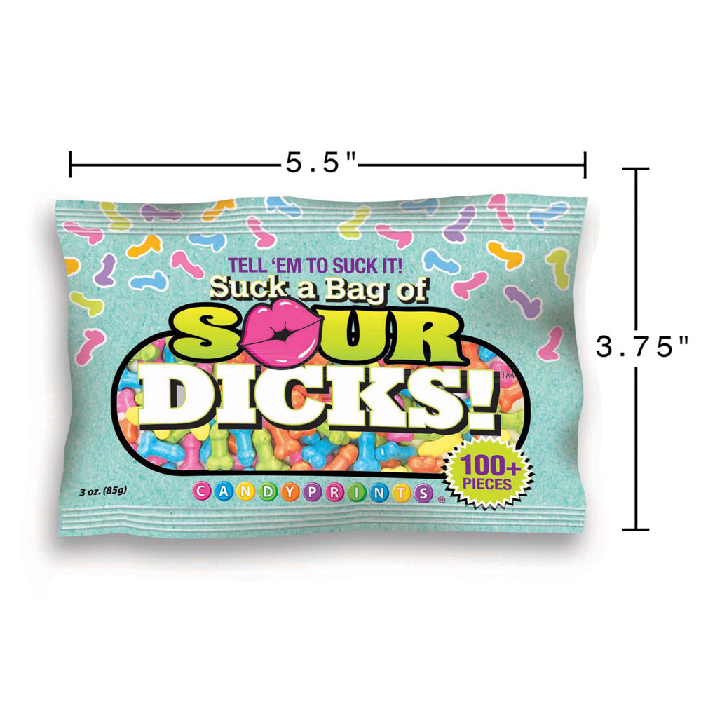 Suck A Bag Of Sour Dicks 3 oz. Bag