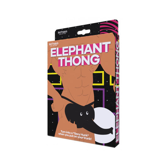 Elephant Thong Black