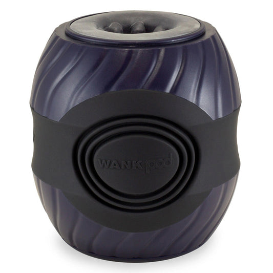 Wank Pod Portal Vibrating Stroker Dark Blue